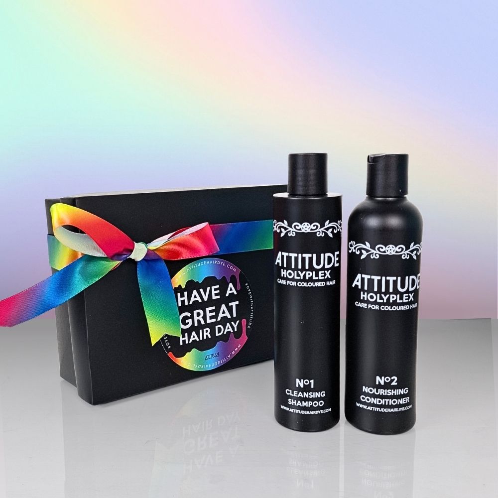 Attitude Hair Dye - Holyplex hair duo Ensemble-cadeau -